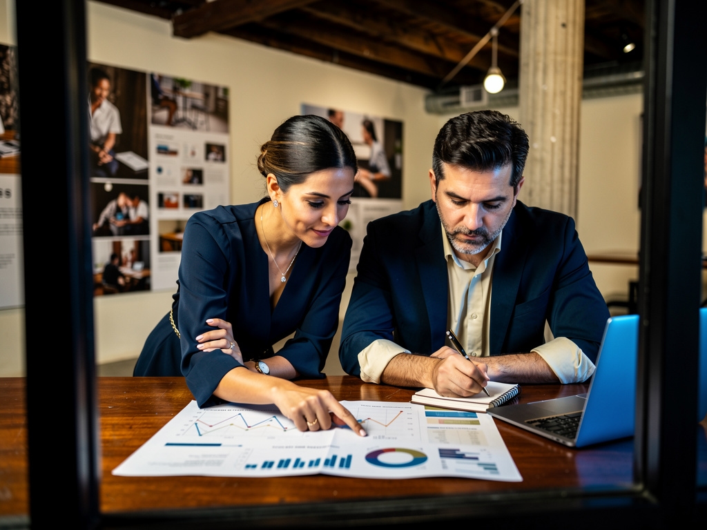 Revisión colaborativa de datos analíticos en grupo de trabajo